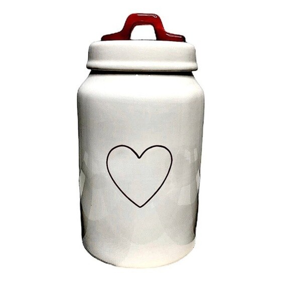 Rae Dunn Valentines Medium Heart Canister - Picture 7 of 10